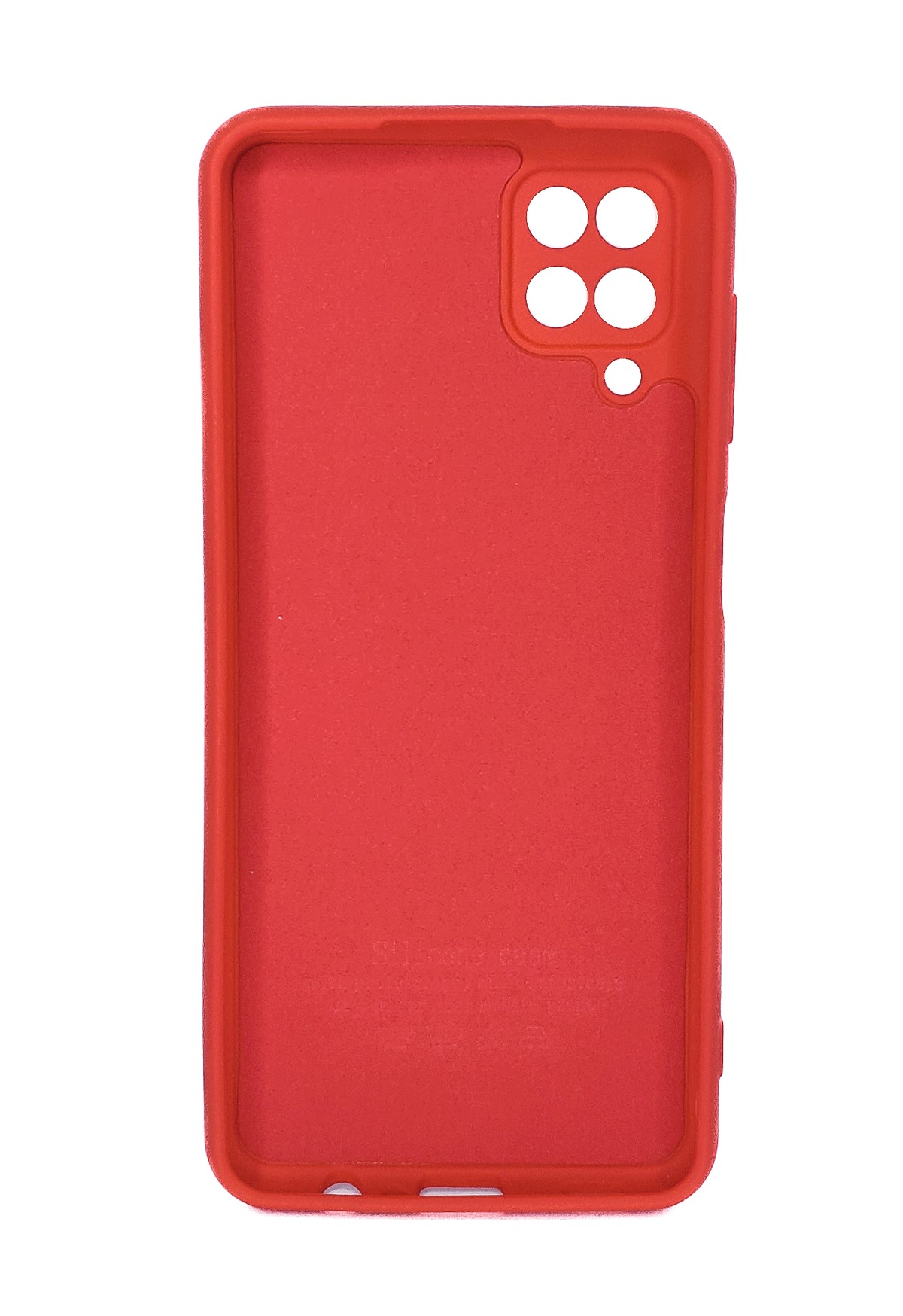 Protectores para celular  para Samsung  A12 / M12 Funda de silicona con felpa Rojo